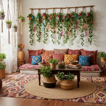 Yapay Sarmaşık: Lüks Dekorasyonda Zamansız Bir Dokunuş