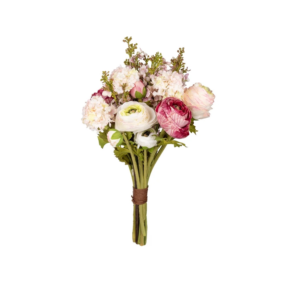 Yapay Karışık Ranunculus Demet (38 CM) Yapay Karışık Ranunculus Demet (38 CM)