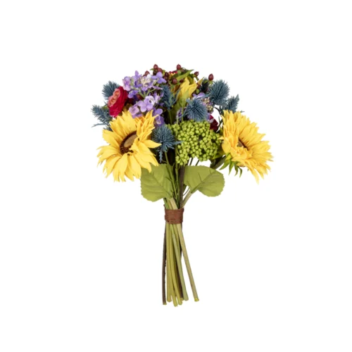 Yapay Ortanca Ayçiçeği Demet (41 CM)