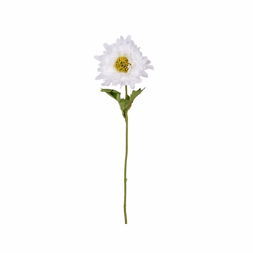 Yapay Islak Dokulu Papatya Dal (34 CM) - Görsel 2