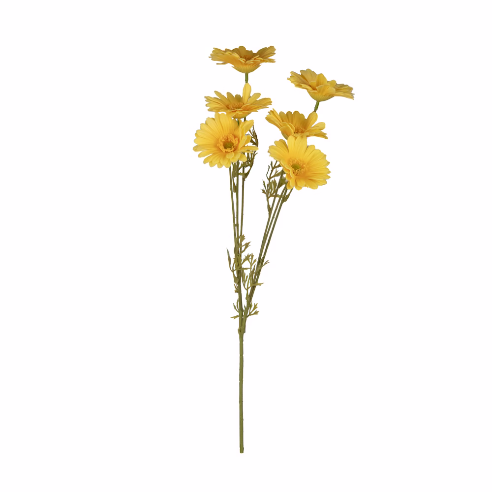 Yapay Islak Dokulu Papatya Dal (81 CM) - Görsel 3
