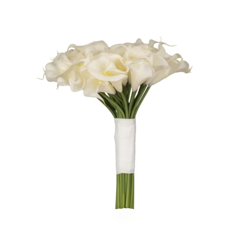 Islak Dokulu Krem Gala Gelin Buketi (33 CM) Islak Dokulu Krem Gala Gelin Buketi (33 CM)