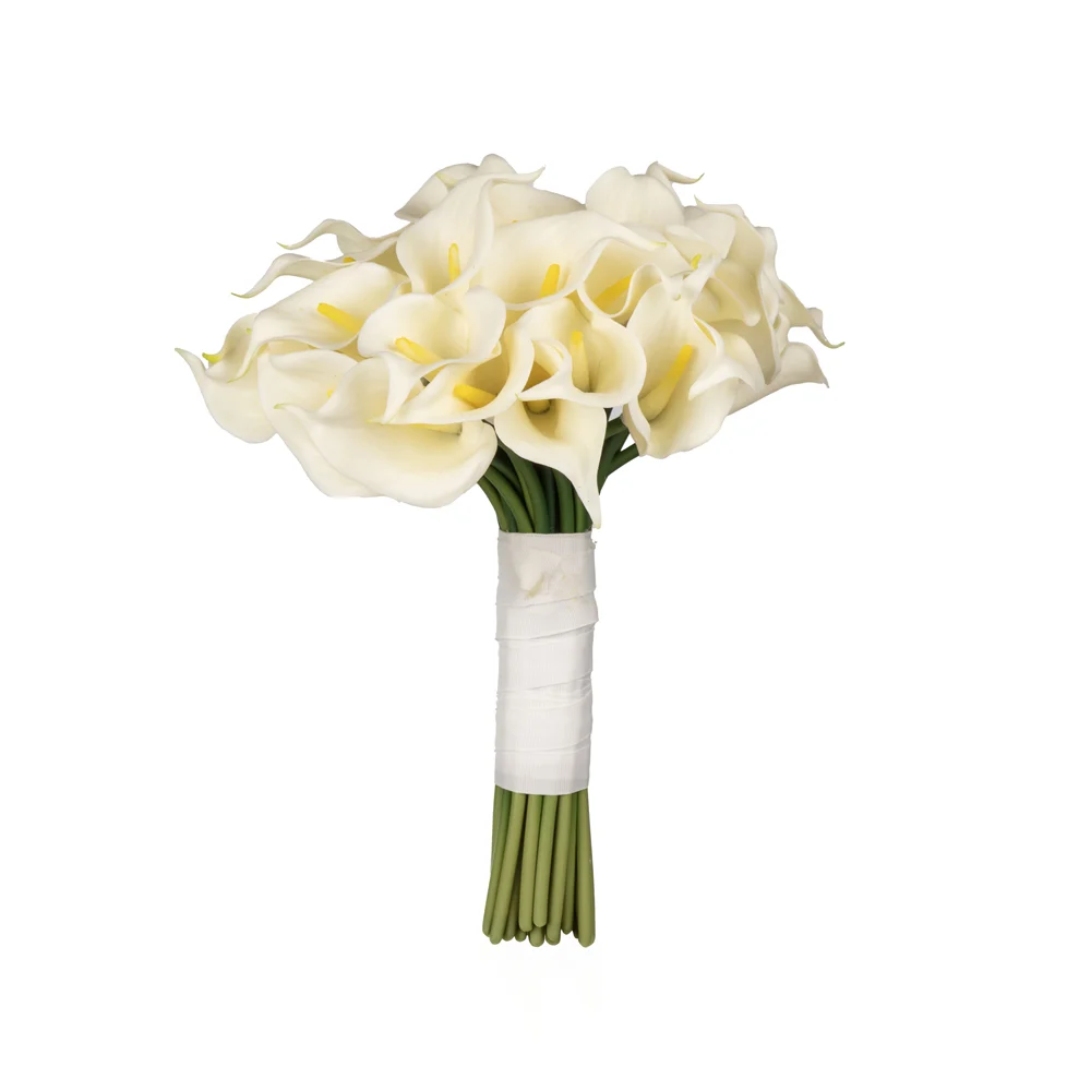 Islak Dokulu Beyaz Gala Gelin Buketi (34 CM) Islak Dokulu Beyaz Gala Gelin Buketi (34 CM)