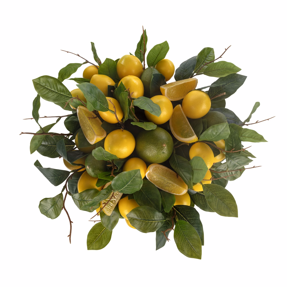 Bleu Blanc Vazoda Limon Aranjman (30 CM) - Görsel 2