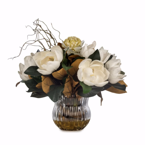 Jelli Cam Vazoda Manolya Aranjman (45 CM)