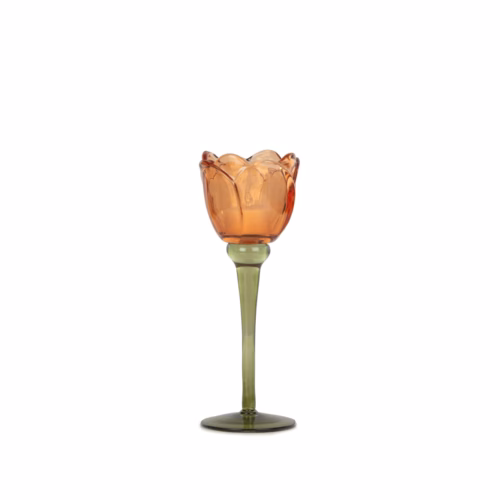 Kırmızı Cam Kadeh (22 CM)