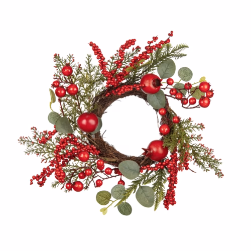 Kapı Çelengi Nar ve Berry (40 CM)