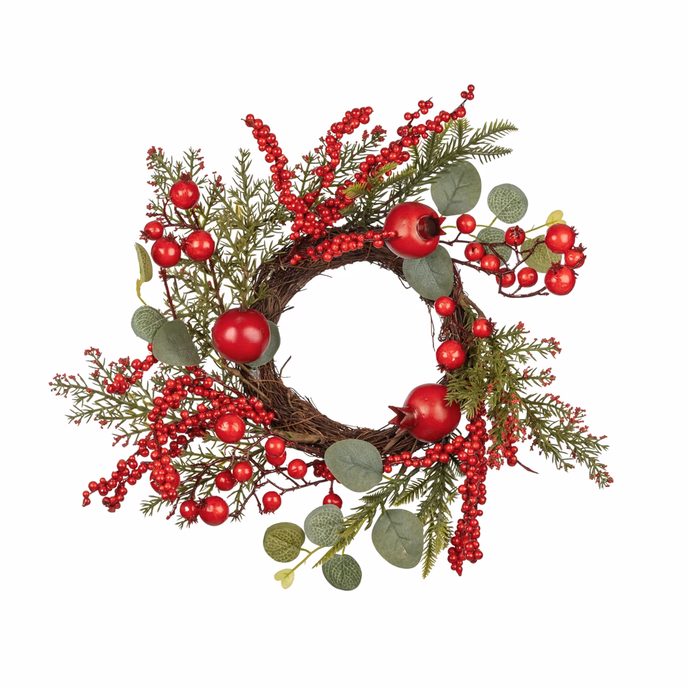 Kapı Çelengi Nar ve Berry (40 CM)