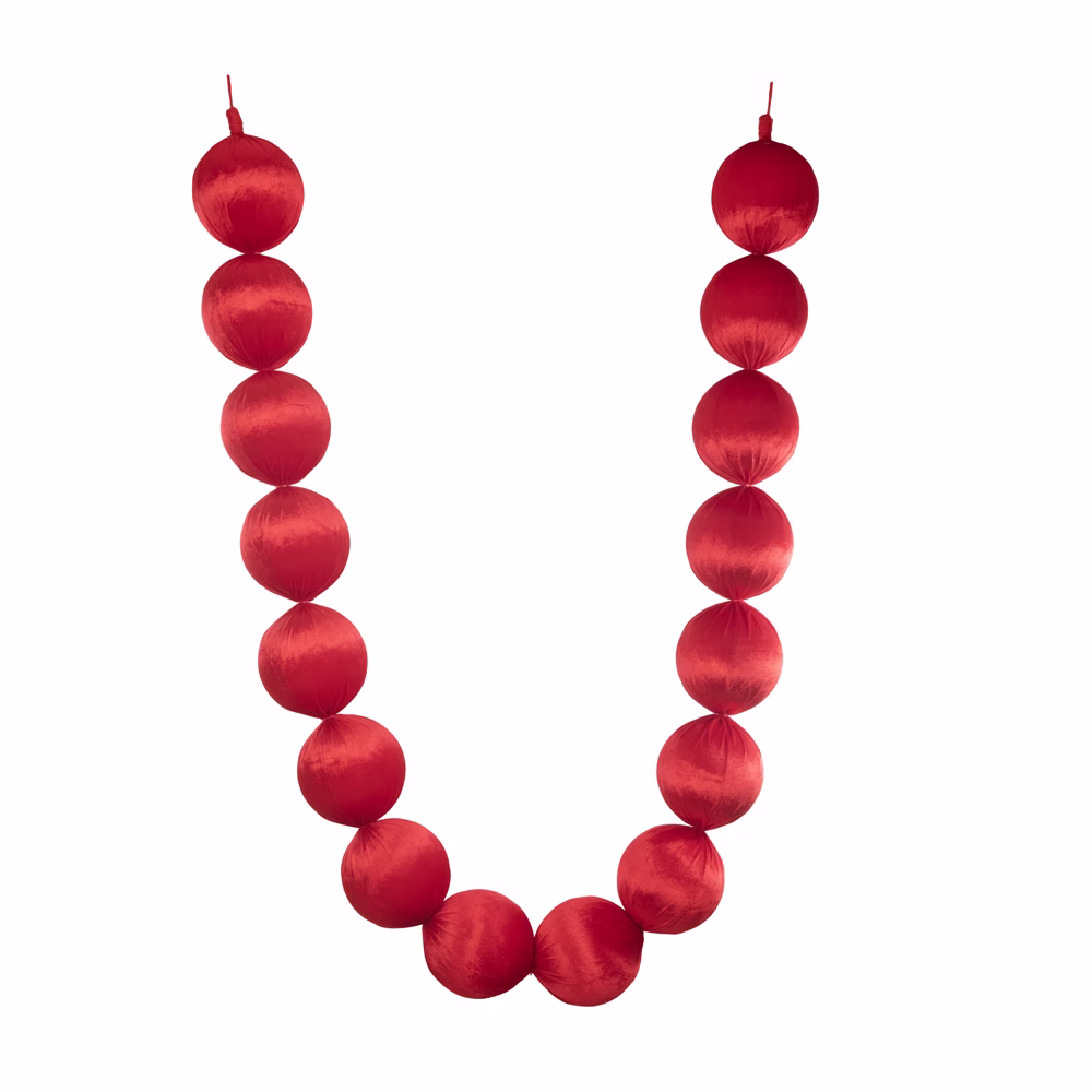 Yılbaşı Top Garland (240 CM) - Görsel 4