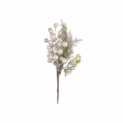 Yılbaşı İnci Dal (26 CM)