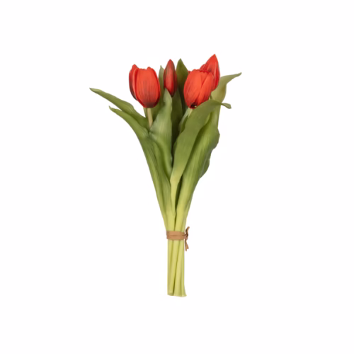 Yapay Islak Dokulu Lale Demet (30 CM)