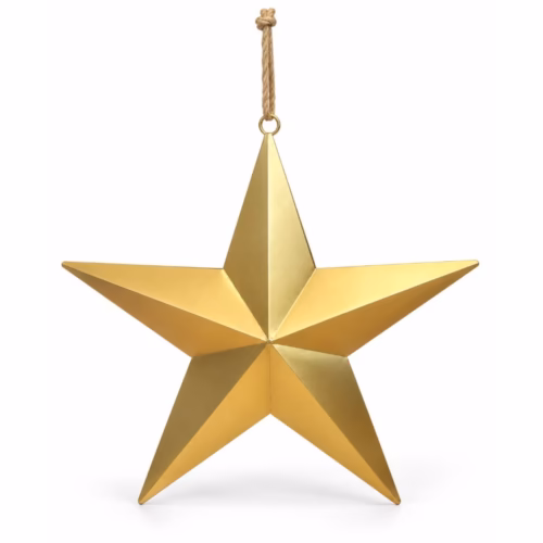 Metal Dev Gold Yıldız (70 CM)