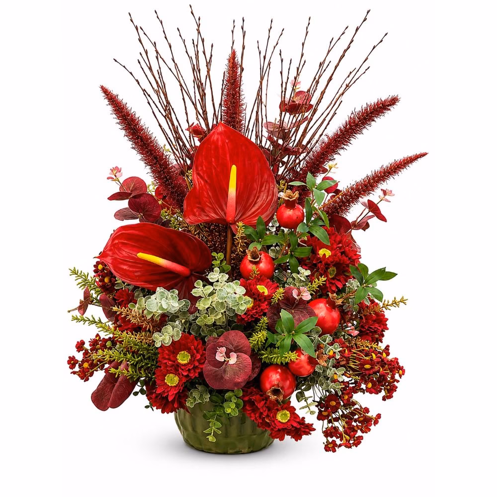 Antoryumlu Narlı Aranjman (80 CM)