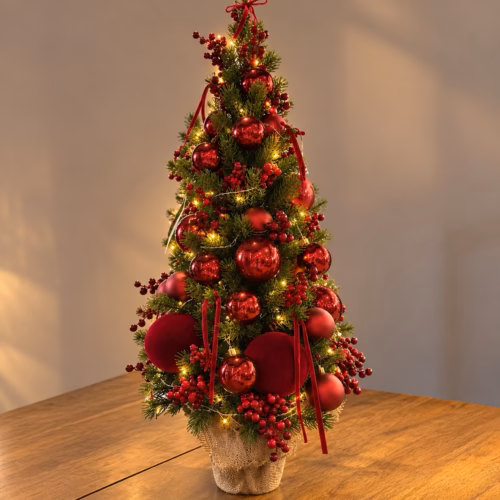 Işıklı Mini Çam Ağacı (90 CM)